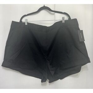 New Danielle Bernstein Women's Plus 24W Size Relaxed Cuffed High-Cut Shorts